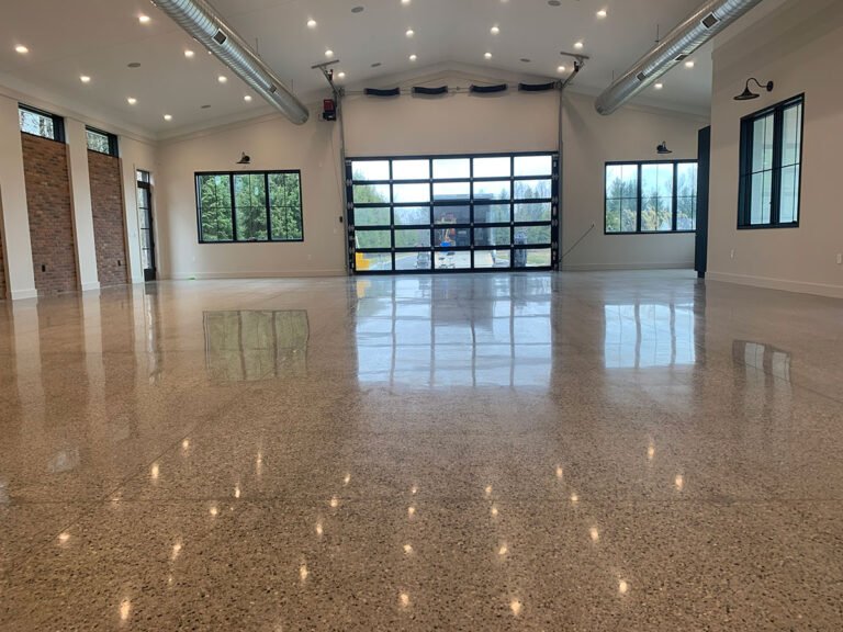 residential polished concrete