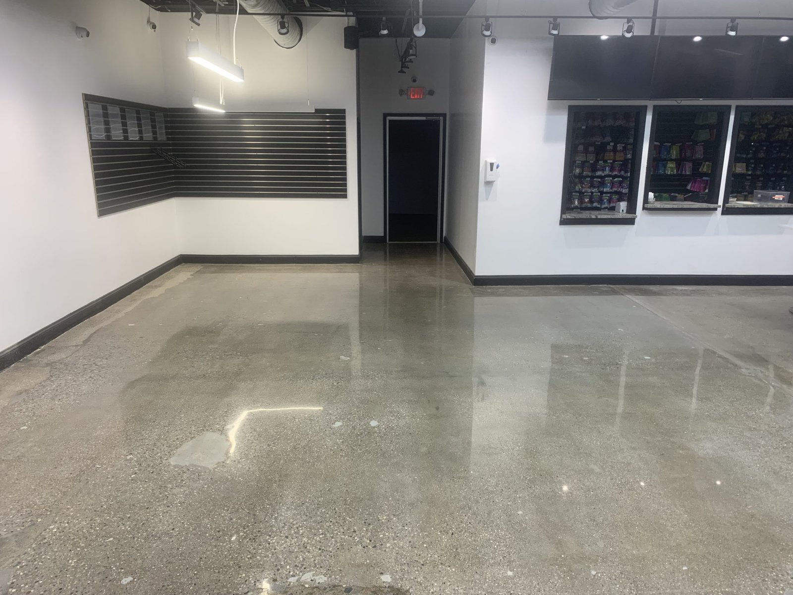 commercial polished concrete Detroit Michigan